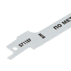 Пилки для сабельной пилы Практика S711EF BIM по металлу L125 мм криволинейный рез (2 шт.) (773-583) - фото 4