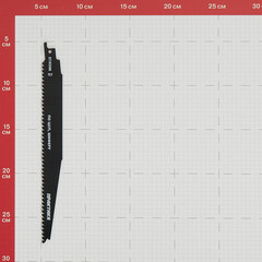 Пилка для сабельной пилы Практика S1141HM универсальная L200 мм прямой рез (1 шт.) (244-346) - фото 4