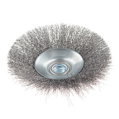 Корщетка для УШМ Практика мягкая радиальная d125 мм M14 - фото 4