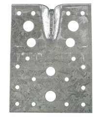 Уголок крепежный усиленный оцинкованный 130х130х100х1.8 мм - фото 3