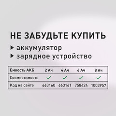 Дрель-шуруповерт ударная аккумуляторная КМ АТОМ 18 В без АКБ и ЗУ (CID-187BL) - фото 7