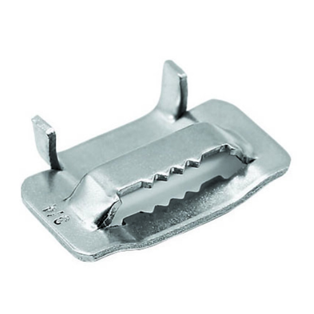 Изображение товара Бугель Нилед NВ 20 скрепа бандажная для фиксации ленты из нержавеющей стали 10 шт.