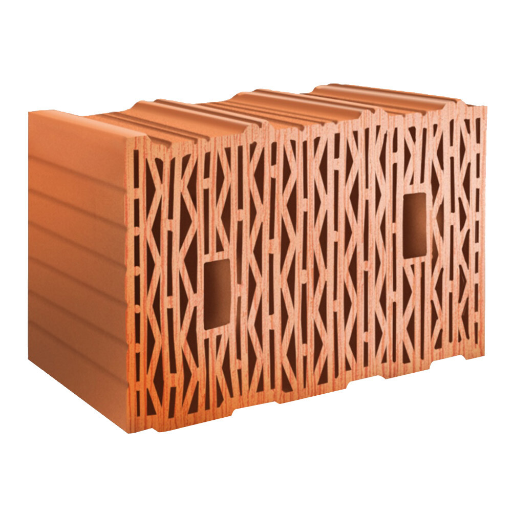 Изображение товара Камень рядовой ЛСР (ККЗ) поризованный М100 380х250х219 мм 10,7NF Теплый