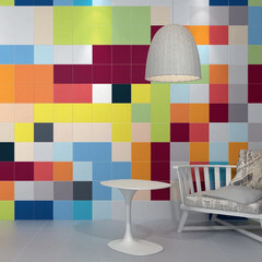 Плитка облицовочная Kerama Marazzi Калейдоскоп серая матовая 200х200х7 мм (26 шт.=1,04 кв.м) - фото 8