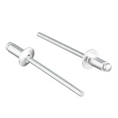 Заклепка вытяжная 4,0x8 мм алюминий/сталь (1000 шт.) - фото 4