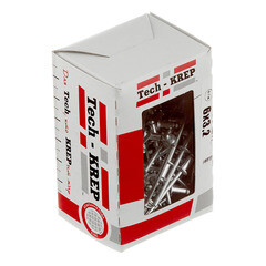 Заклепка вытяжная 3,2x6 мм алюминий/сталь (100 шт.) - фото 2