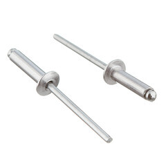 Заклепка вытяжная 4,0x16 мм алюминий/сталь (100 шт.) - фото 2