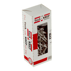 Заклепка вытяжная 4,0x16 мм алюминий/сталь (100 шт.) - фото 3