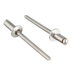 Заклепка вытяжная 4,0x8 мм нержавеющая сталь/нержавеющая сталь (100 шт.) - фото 2