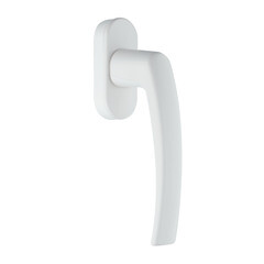 Ручка оконная белая пвх - фото 4