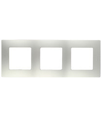 Изображение товара Рамка Legrand Etika трехместная алюминий (672553)