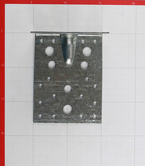 Уголок крепежный усиленный оцинкованный 130х130х100х1.8 мм - фото 2