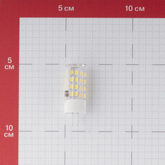 Лампа светодиодная Navigator G4 5 Вт 4000К нейтральный свет 220 В капсула (614847/61484) - фото 3