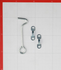 Крючок ветровой КР-100 100 мм оцинкованный - фото 2