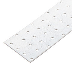 Пластина соединительная оцинкованная 400х80х2.0 мм - фото 2