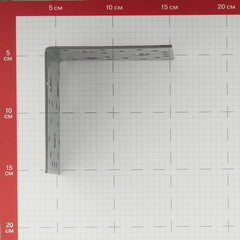 Уголок крепежный оцинкованный 105х105х90х2.5 мм - фото 2