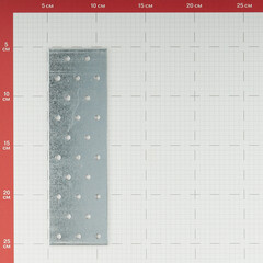 Пластина соединительная оцинкованная 200х 60х1.8 мм - фото 2