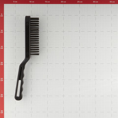 Кордщетка ручная Зубр металлическая 260 мм пятирядная с пластиковой ручкой - фото 2