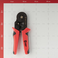 Пресс-клещи КВТ ПКВк-10 для обжима втулочных наконечников 0,25-10 кв.мм (74712) - фото 2