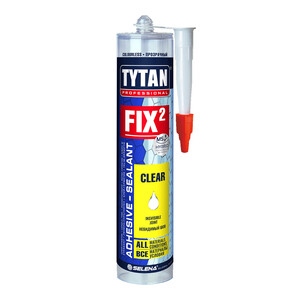 Клей-герметик гибридный MS-полимерный Tytan Fix2 Clear прозрачный 290 ...