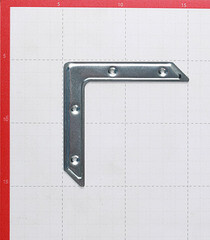 Уголок плоский оцинкованный 100х100х17х1 мм (4 шт.) - фото 2