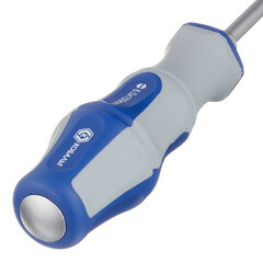 Отвертка плоская SL6,5 150 мм ударная Кобальт (646-553) - фото 3