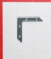 Уголок плоский оцинкованный 75х75х14х1 мм (4 шт.) - фото 3