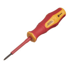 Изображение товара Отвертка диэлектрическая крестовая 60 мм 1000 В Кобальт (646-485) PH0
