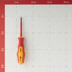 Отвертка диэлектрическая крестовая 60 мм 1000 В Кобальт (646-485) PH0 - фото 2