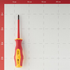 Отвертка диэлектрическая крестовая 80 мм 1000 В Кобальт (646-492) PH1 - фото 4