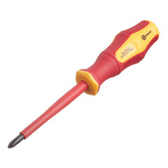 Изображение товара Отвертка диэлектрическая крестовая 100 мм 1000 В Кобальт (646-508) PH2