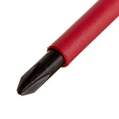 Отвертка диэлектрическая крестовая 100 мм 1000 В Кобальт (646-508) PH2 - фото 5