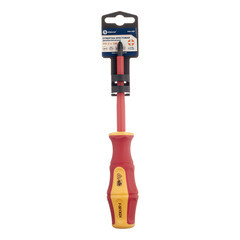 Отвертка диэлектрическая крестовая 100 мм 1000 В Кобальт (646-508) PH2 - фото 2