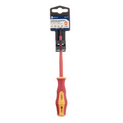 Отвертка диэлектрическая плоская 4х100 мм 1000 В Кобальт (646-447) - фото 3