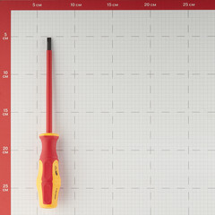 Отвертка диэлектрическая плоская 5,5х125 мм 1000 В Кобальт (646-454) - фото 4