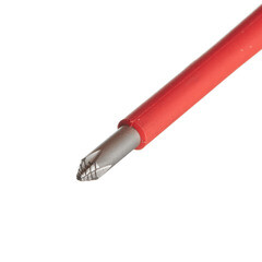 Отвертка диэлектрическая крестовая 80 мм 1000 В Wera (WE-100011) PH1 - фото 3