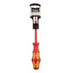 Отвертка диэлектрическая крестовая 100 мм 1000 В Wera (WE-100012) PH2 - фото 3