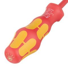 Отвертка диэлектрическая 80 мм 1000 В Wera (WE-100021) PZ-FL - фото 4