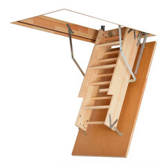 Лестница чердачная деревянная 60х120х280 см - фото 4