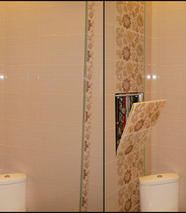 Люк ревизионный под плитку Хаммер Гиппократ-П алюминиевый 600х600 мм скрытый нажимной - фото 6