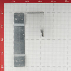 Опора бруса скользящая оцинкованная 120х90х40х2 мм - фото 4