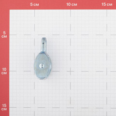 Блок для троса двойной d20 мм - фото 3