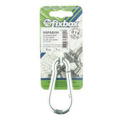 Карабин пружинный d8 мм 80 мм DIN 5299 - фото 2