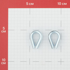 Коуш клиновой d3 мм DIN 6899 (2 шт.) - фото 3