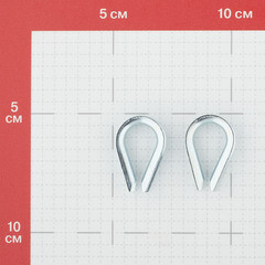 Коуш клиновой d4 мм DIN 6899 (2 шт.) - фото 2