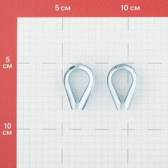 Коуш клиновой d5 мм DIN 6899 (2 шт.) - фото 3