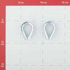 Коуш клиновой d6 мм DIN 6899 (2 шт.) - фото 2