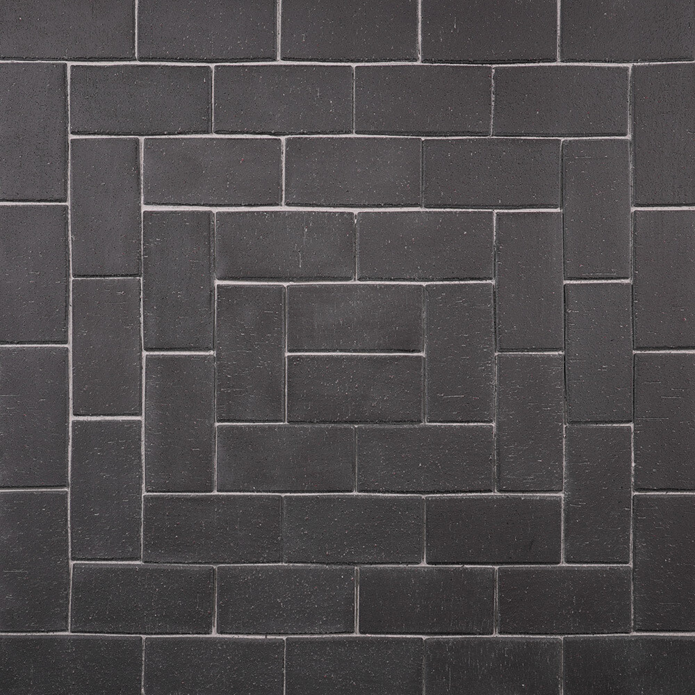 Изображение товара Клинкерная тротуарная плитка Штутгарт 200х100х50 мм графитовая Россия