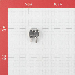 Зажим троса u-образный d4 мм DIN 741 нержавеющая сталь - фото 2