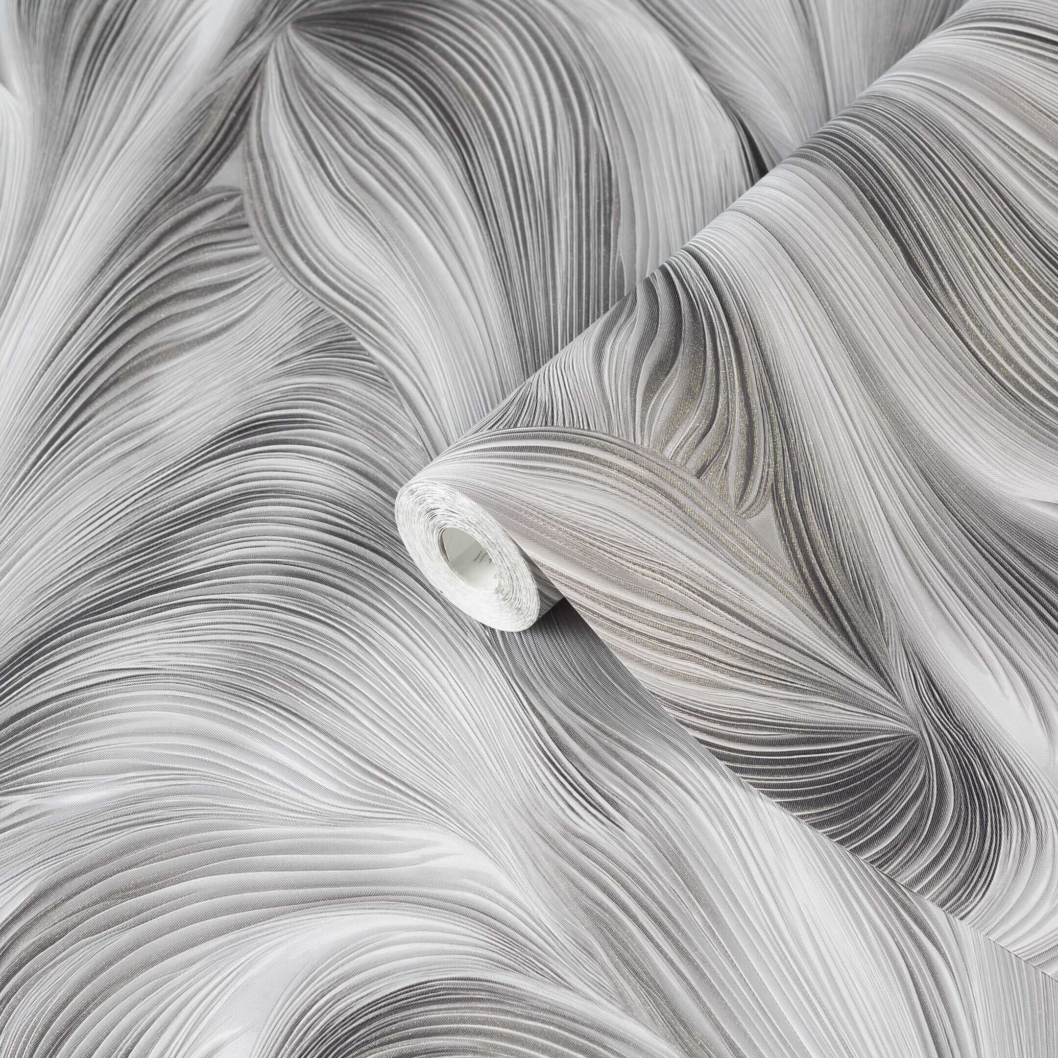 Изображение товара Виниловые обои Monte Solaro Chantelle 9298-23 1,06х10,05 м серые